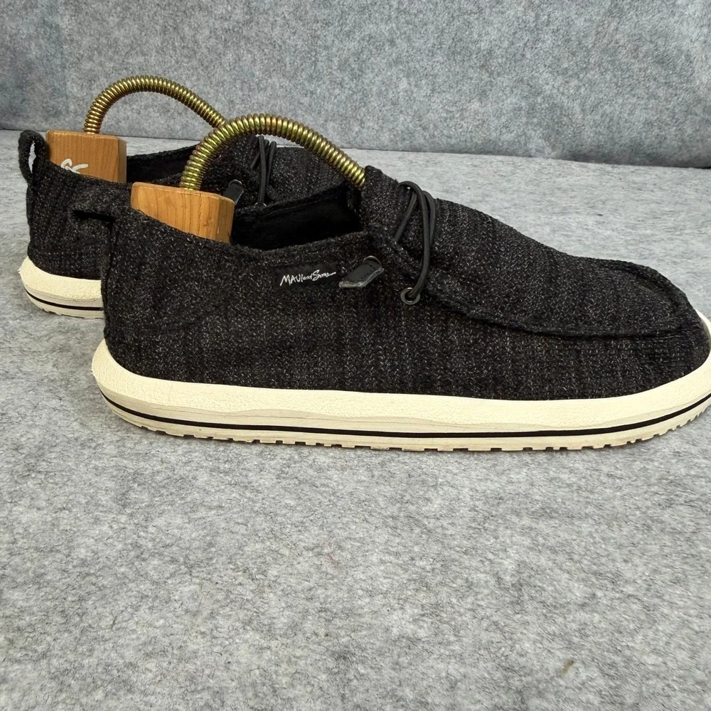 Maui and Sons Mens MNMS23AC004 Slip On Loafers Charcoal Grey Size 11